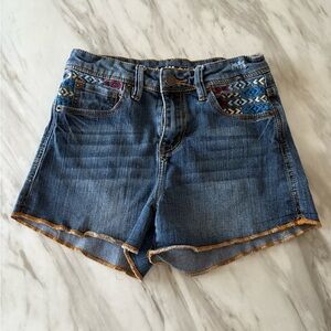 Y2K Boho Dollhouse Jean Shorts